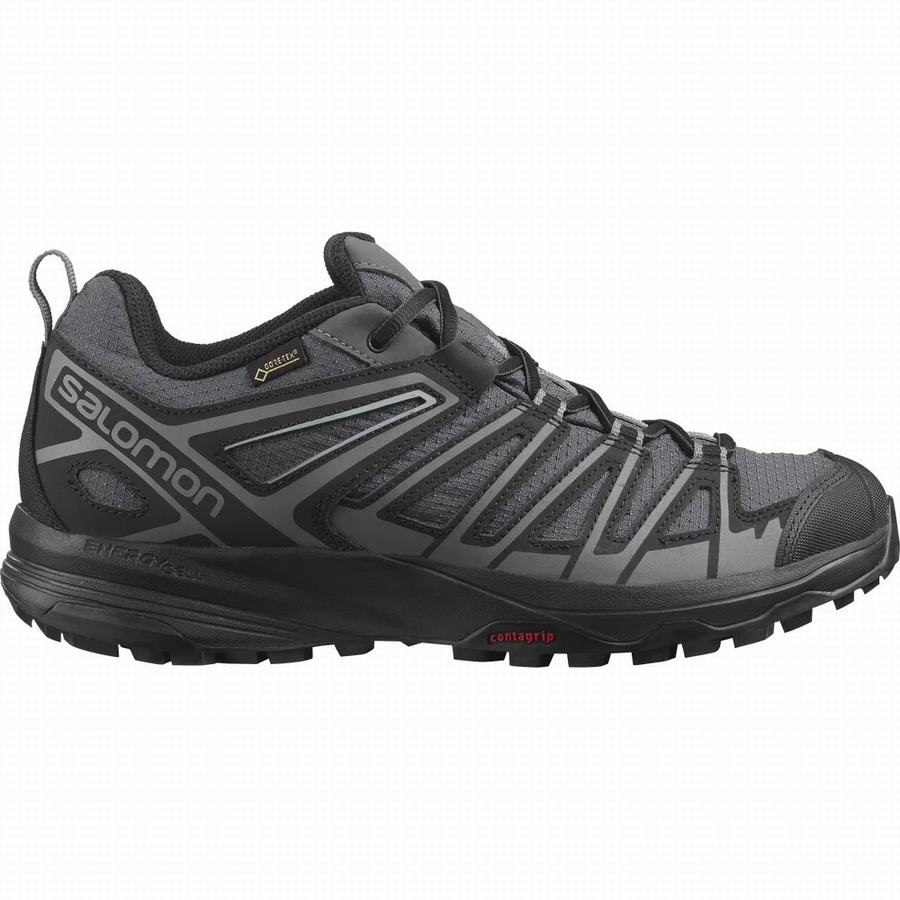 Salomon X Crest Gore-tex Erkek Trekking Ayakkabı Siyah [DCS2951JI]